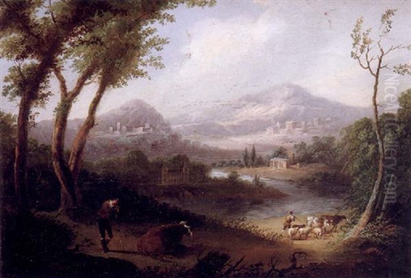 Paisaje Con Pastores - view 1