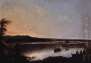 Crossing The Guadalquivir by Manuel Barron y Carrillo