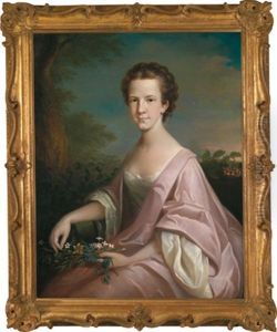 Portrait Eines Madchens by Hugh Barron