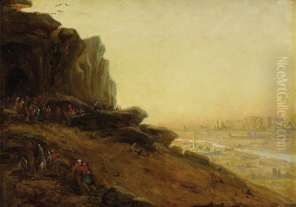 Departing For The Flight Into Egypt - view 1