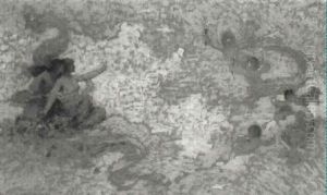 Study For A Ceiling Mural by George Randolph Barse Jr.