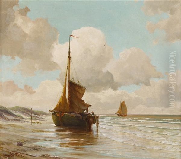 Fischerboote Am Strand - view 1