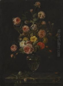 A Still Life With Red by Alexander Adriaenssen