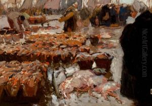 Fish Market by Hans Von Bartels