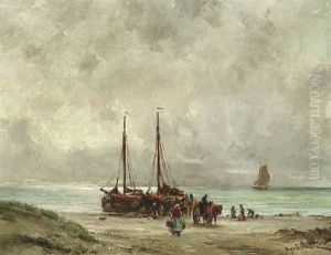 In Den Dunen An Der Hollandischen Kuste by Hans Von Bartels