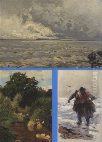 A View Of The Surf At Cape Arcona, The Island Of Rugen - view 1