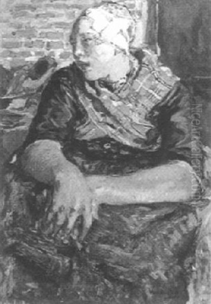 Woman In Traditional Nunspeet Costume - view 1