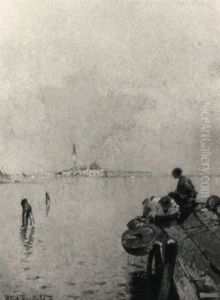 Die Lagune Vor Venedig
