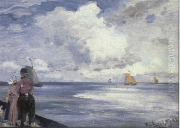 A Dutch Coastal Scene - view 1