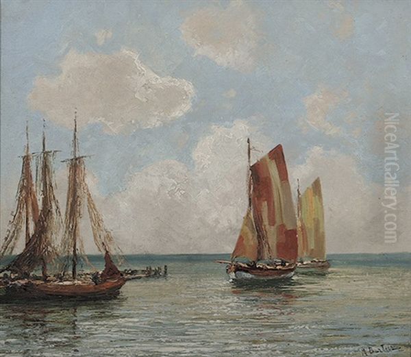 Segelkutter An Der Kuste - view 1