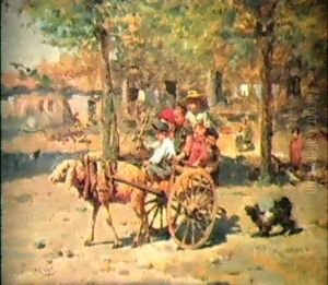 The Wagon Ride by Ernesto Bartezago