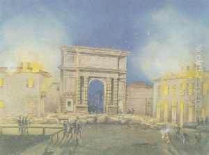 Milano: Porta Romana by Luigi Bartezzati