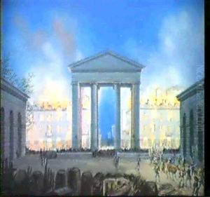 Porta Ticinese A Milano; Porta Romana A Milano by Luigi Bartezzati