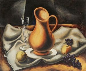 Stillleben by Amade (Ernst Amadeus) Barth