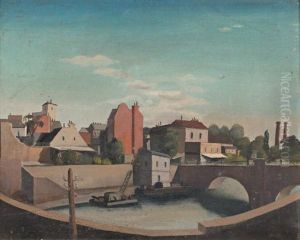 Quai De Seine by Amade (Ernst Amadeus) Barth