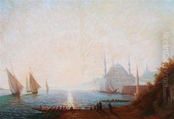 Sunrise Over The Bosphorus - view 1