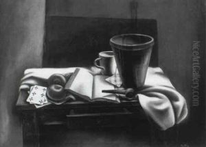 Stilleben by Amade (Ernst Amadeus) Barth