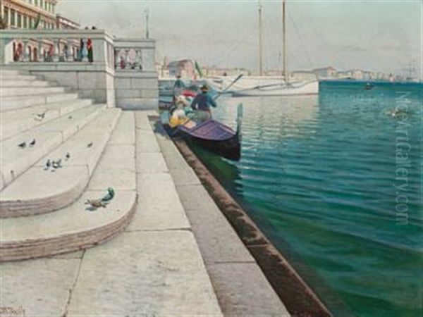 I Gondol Pa Riva Di Sciavoni I Venezia - view 1