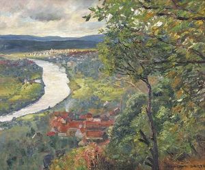Blick Auf Klingenberg Am Main by Ferdinand Barth
