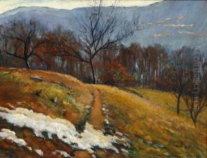 Letzter Schnee by Ferdinand Barth