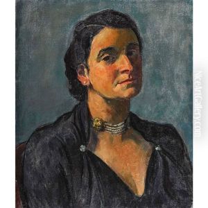 Portrat Einer Alteren Dame by Paul Basilius Barth