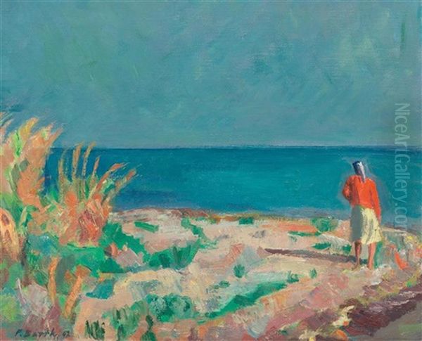 Figure By Lake Constance - view 1