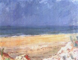Meerlandschaft, Ile De Re Bei La Rochelle by Paul Basilius Barth