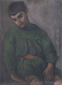 Knabenbildnis by Paul Basilius Barth