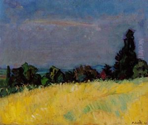 Champ De Ble by Paul Basilius Barth