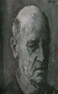Selbstbildnis by Paul Basilius Barth