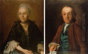 Portrat Einer Frau by Sigmund Barth