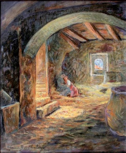 Mere Et Enfant Dans Un Interieur - view 1