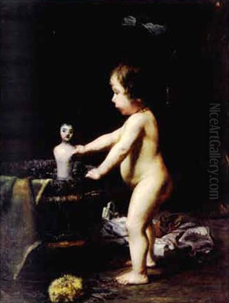 Petite Fille A La Poupee - view 1