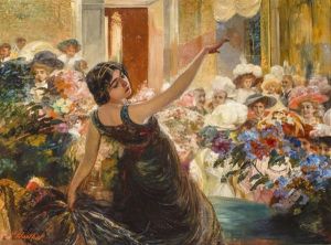 The Spanish Dancer by Paul Barthel