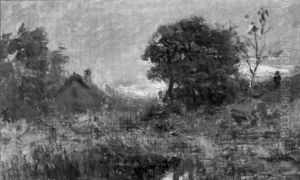Abendlandschaft by Jacques Barthelemy