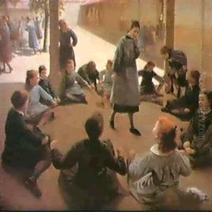 Le Jeu Du Furet by Albert Bartholome