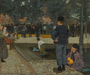 A Dutch Cheese Market