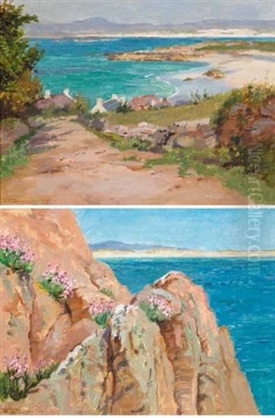 Arranmore, Burton Port, County Donegal (+ Coastline, County Donegal; Pair) - view 1