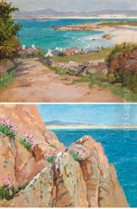 Arranmore, Burton Port, County Donegal (+ Coastline, County Donegal; Pair) thumbnail