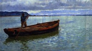 Shrimping by William H. Bartlett
