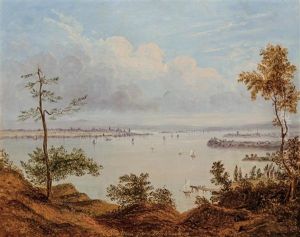 New York From Weehawken, New Jersey, 1846