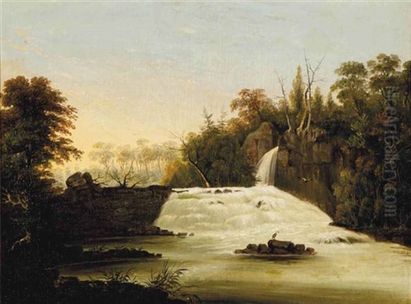 View Of Passaic Falls, New Jersey - view 1