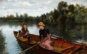 An Idle Afternoon by William Henry Bartlett