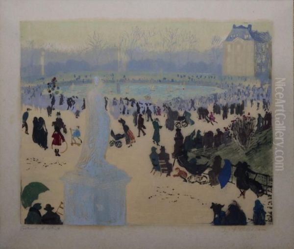Le Grand Bassin Du Luxembourg - view 1