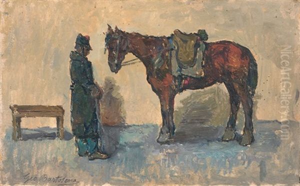 Cavallo Con Soldato - view 1