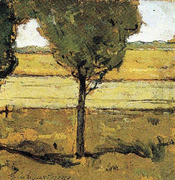 Paesaggio Con Albero - view 1