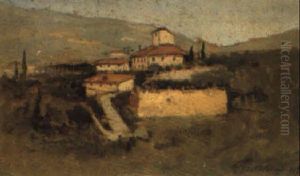 Paesaggio Collinare by Giovanni Bartolena
