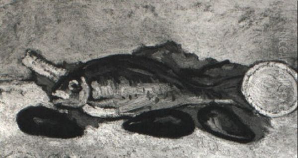 Natura Morta Con Pesce E Limoni - view 1