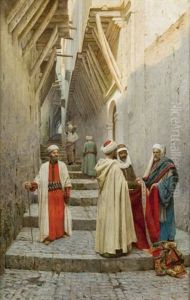 Marchands De Tapis De La Kasbah by Filippo Bartolini