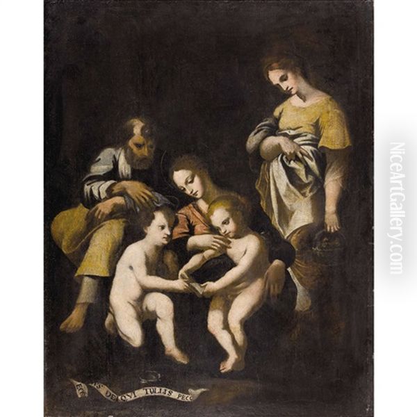 Heilige Familie Mit Johannesknabe - view 1